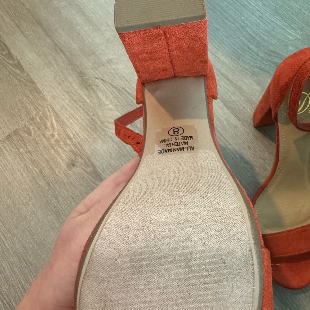 Burnt Orange Women's Heels